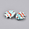 Handmade Porcelain Beads PORC-N009-08B-2