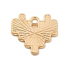 Rainbow Color Alloy Enamel Pendants X-ENAM-G208-14KCG-2