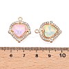Alloy Glass Pendants PALLOY-N176-78KCG-3