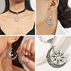  Jewelry 28Pcs 7 Style Tibetan Style Zinc Alloy Pendants FIND-PJ0001-25-8