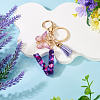 Resin Butterfly Pendant Keychains KEYC-TAC0034-03V-4
