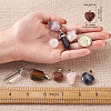 Natural & Synthetic Mixed Gemstone Pendants G-TA0001-21-7