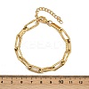 304 Stainless Steel Link Chain Bracelets for Women BJEW-Z143-12G-5