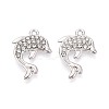 Alloy & Crystal Rhinestone Pendants PALLOY-T095-11P-1