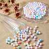 100G Opaque Acrylic Beads OACR-SZ0001-64-3