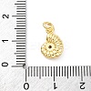 Brass Micro Pave Cubic Zirconia Pendants KK-S510-40G-01-3