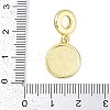 Rack Plating Brass Enamel European Dangle Charms KK-P287-50G-04-3