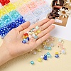 392Pcs 24 Style Transparent Acrylic Beads TACR-YW0001-27-8