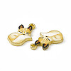 Painted Alloy Pendants PALLOY-P288-05G-01-2