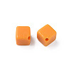 Opaque Acrylic Beads MACR-S373-135-A07-5