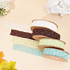 10 Yards Polyester Lace Trim Ribbon OCOR-WH20005-42A-3