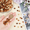 400Pcs 4 Colors Natural Unfinished Wood Beads WOOD-GF0001-90-3