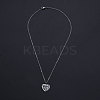 Non-Tarnish 201 Stainless Steel Pendant Necklaces LS-NJEW-S105-JN564-40-1-2