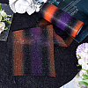 Rainbow Polyester Fabric Sparkling Tulle Roll OCOR-WH20006-55B-3