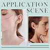 10Pairs 10 Styles 304 Stainless Steel Stud Earrings EJEW-TA0008-61-7
