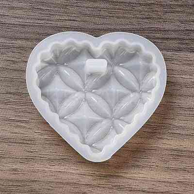 DIY Embossed Flower Pattern Pendant Silicone Molds LS-DIY-G079-01C-1