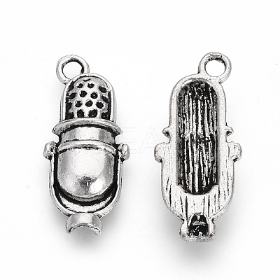 Tibetan Style Alloy Pendants TIBE-S309-78AS-NR-1