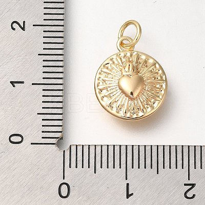 Brass Pendants KK-U038-14G-1