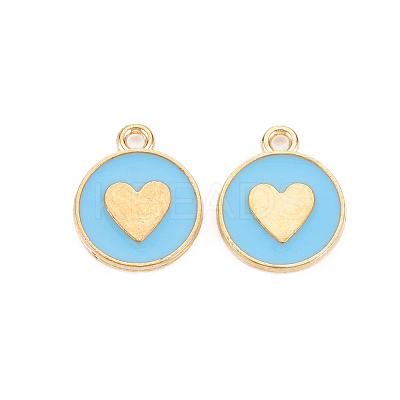 Alloy Enamel Pendants ENAM-S121-181-1