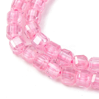 Cubic Zirconia Bead Strands ZIRC-P109-01B-01-1
