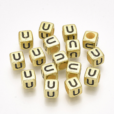 Acrylic Beads PB43C9308-G-U-1