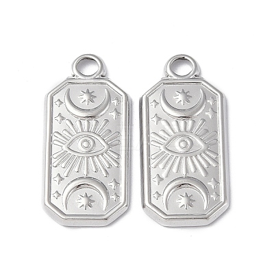 Non-Tarnish 304 Stainless Steel Pendants STAS-C066-23P-1