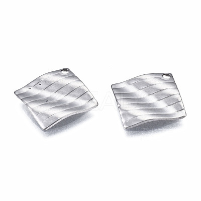 Non-Tarnish 304 Stainless Steel Pendants STAS-S080-054P-NR-1