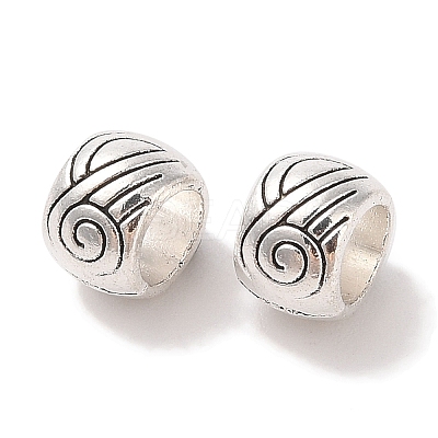 Tibetan Style Zinc Alloy Beads X-TIBEB-R063-014AS-RS-1