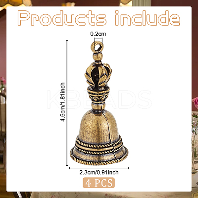 Brass Pendants KK-WH0079-68AB-1