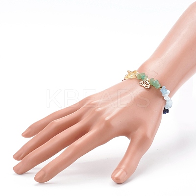 Chakra Jewelry BJEW-JB06082-1