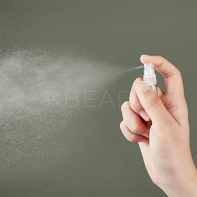 30Pcs 3ml 5ml 10ml Glass Spray Bottle with PP Plastic Lid MRMJ-BC0002-75-1