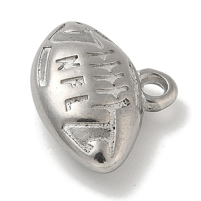 Anti-Tarnish 304 Stainless Steel Pendants STAS-Q334-09P-1