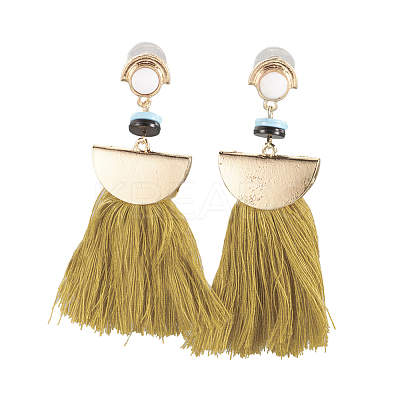 Iron Dangle Earrings EJEW-G230-I-1