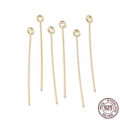 925 Sterling Silver Eye Pins STER-M117-04D-G-1