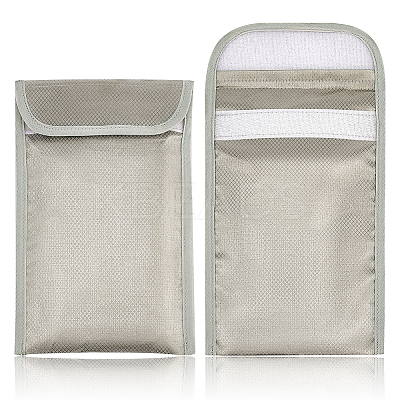 Cloth Security Faraday Bags for Key-Fob Protector ABAG-WH0035-057-1