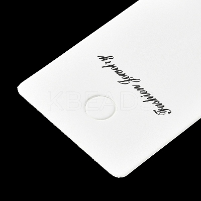Folding Paper Jewelry Display Cards CDIS-M006-04-1