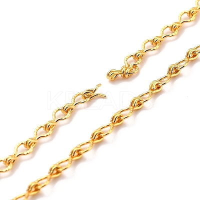 Brass Textured Ladder Chains CHC-C017-01-NR-1