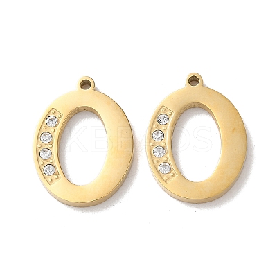 Real 14K Gold Plated 304 Stainless Steel Pendants STAS-L022-157G-O-1
