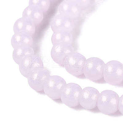 Baking Paint Glass Pearl Beads Strands DGLA-ZX001-05A-13-1