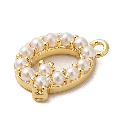 Plastic Imitation Pearl Pendants KK-P230-17G-Q-1