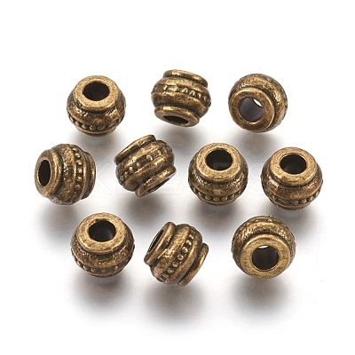 Tibetan Style Alloy European Beads X-MLF10904Y-NF-1