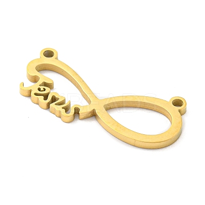 Ion Plating(IP) 304 Stainless Steel Pendants STAS-K253-05G-1