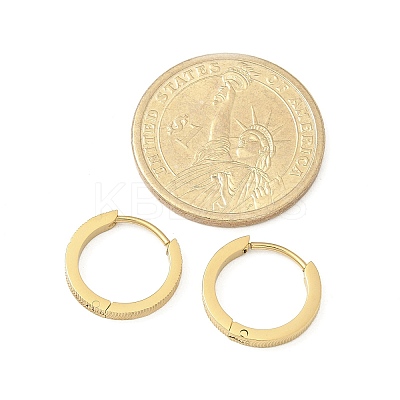 304 Stainless Steel Hoop Earrings for Women EJEW-C096-58G-1