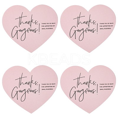 1 Bag Coated Paper Thank You Greeting Card DIY-FS0007-87-1