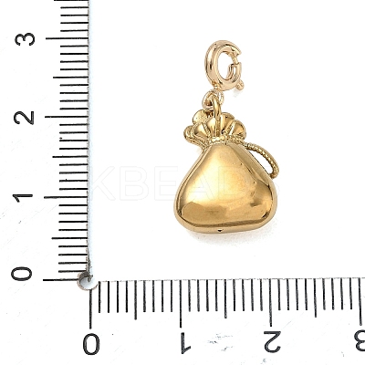 304 Stainless Steel Enamel Pendant Decorations SA-CBA4D1F-02G-D-1