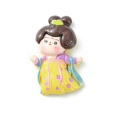 Opaque Resin Cabochons CRES-O006-07-1