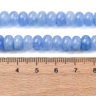 Natural White Jade Beads Strands X-G-E507-01-09-1
