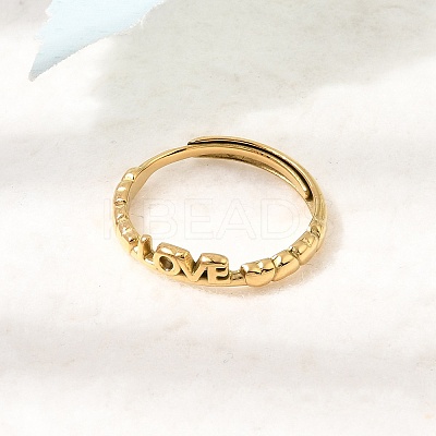 304 Stainless Steel Cuff Open Rings SA-CBAD22F-01G-A-1