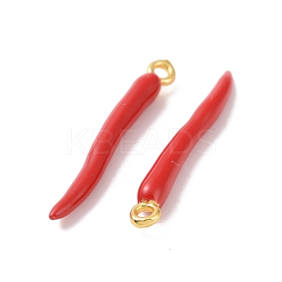 Alloy Enamel Pendants FIND-A016-01B-1