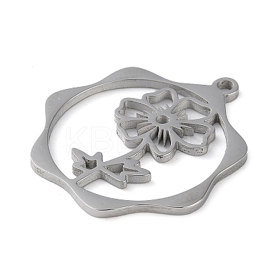 Non-Tarnish 304 Stainless Steel Pendants LS-STAS-P338-01E-P-1